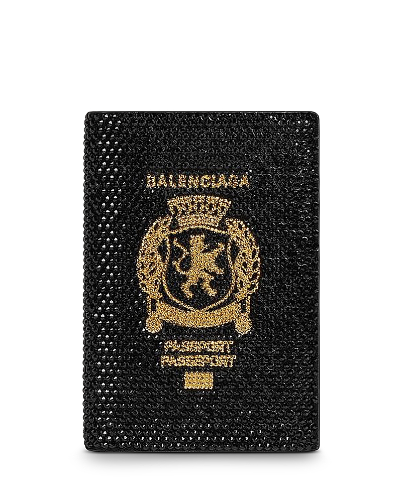Balenciaga Passport Holder With Rhinestones · OS