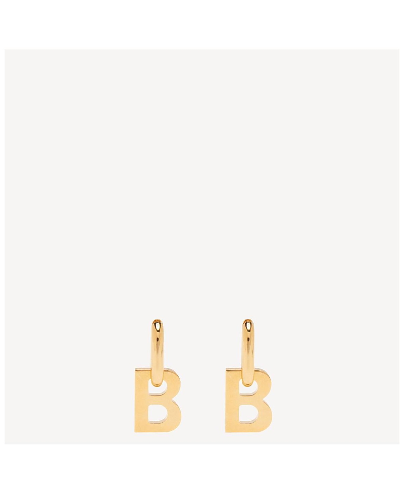 Balenciaga B Chain Xl Earrings