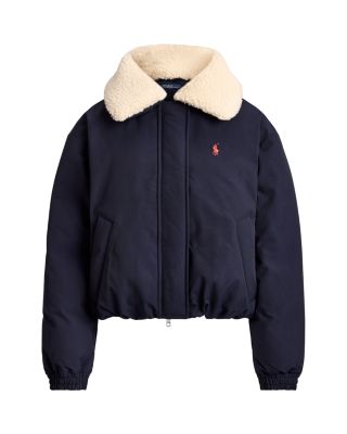 High-Pile-Collar Down Puffer Jacket - thumbnail 9