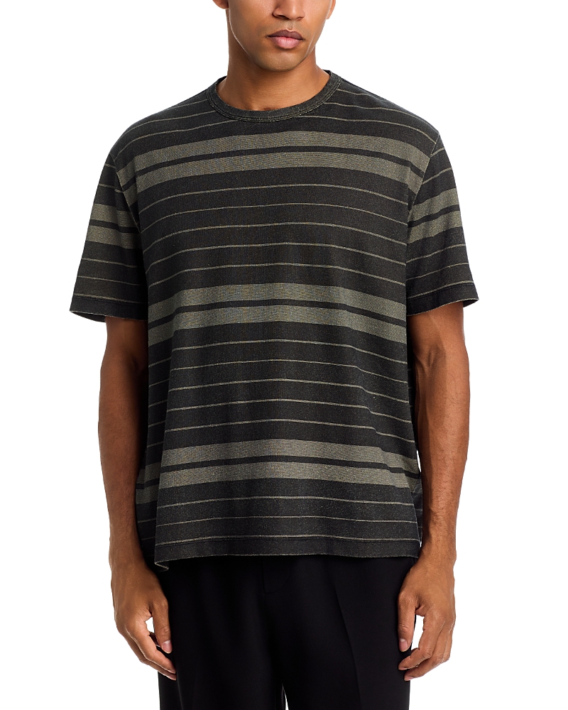 Our Legacy Box Stripe Crewneck T-Shirt