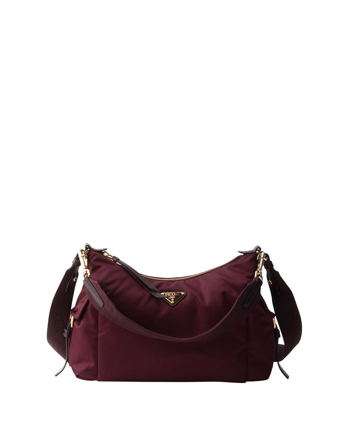 Prada Explore Large Re-Nylon And Leather Bag