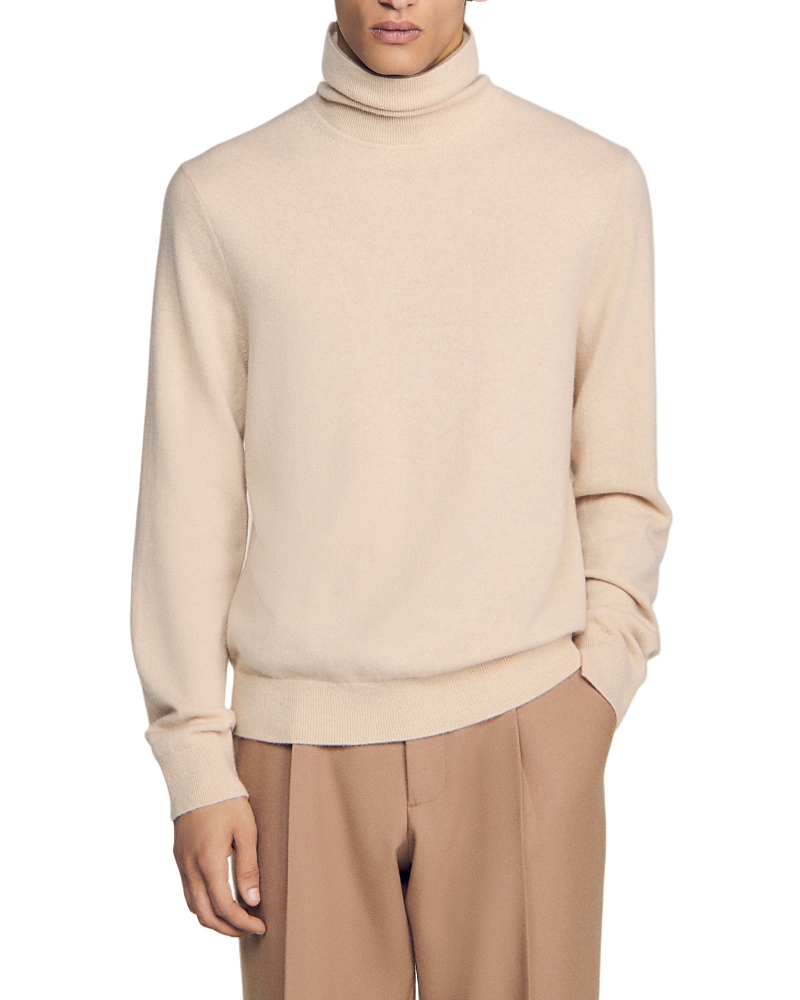 Sandro Cashmere Turtleneck Sweater