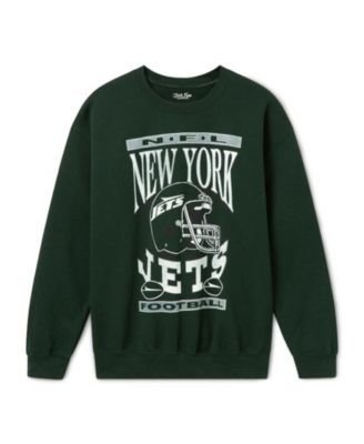  Unisex New York Jets Helmet Flea Market Crew Fleece