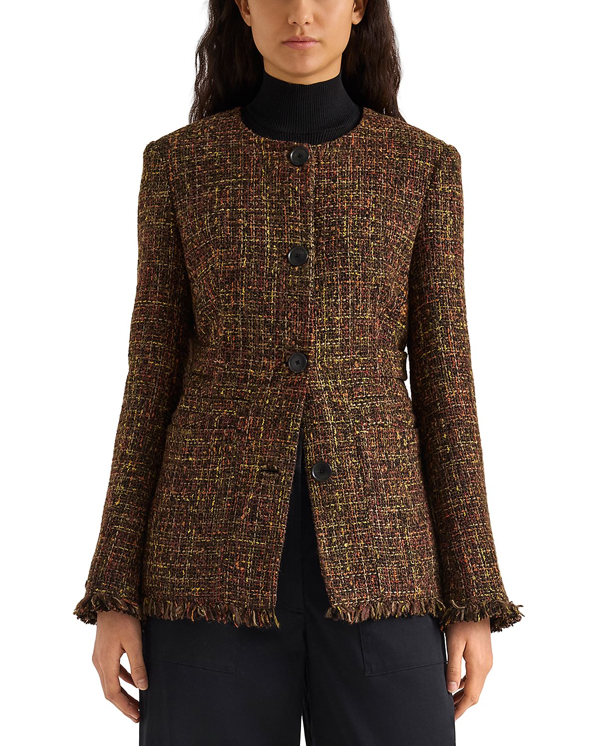 Proenza Schouler White Label Aurelia Tweed Jacket
