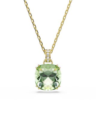 Millenia Crystal Pendant Necklace, 14.87-17.75"