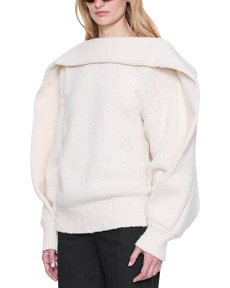 Ossou Umber Framed Sweater