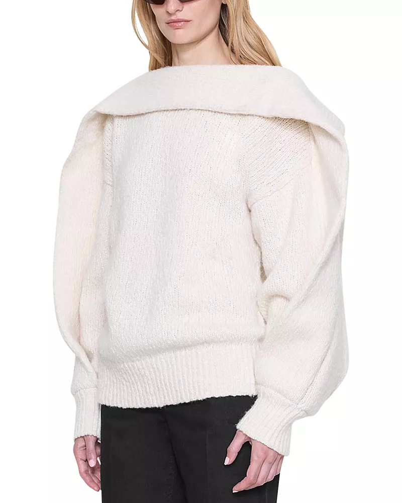 Ossou Umber Framed Sweater