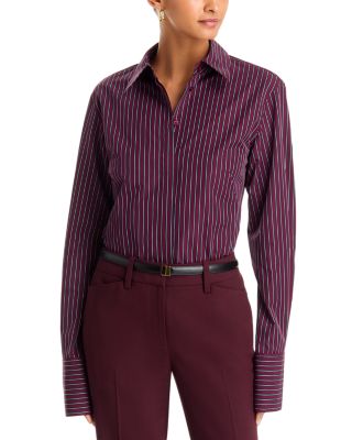 Cotton Fitted Drop Shoulder Shirt
