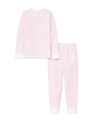 Unisex Gingham Snug Fit Pajama Set - Baby, Little Kid, Big Kid