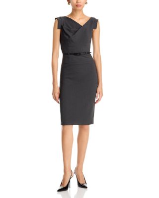 Jackie O Belted Sheath Dress