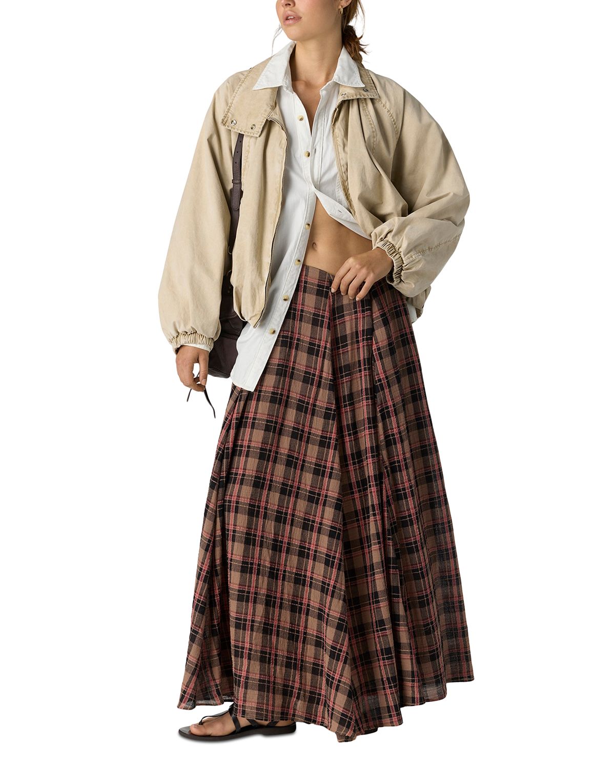 Ives Cotton Printed Maxi Skirt thumbnail 2