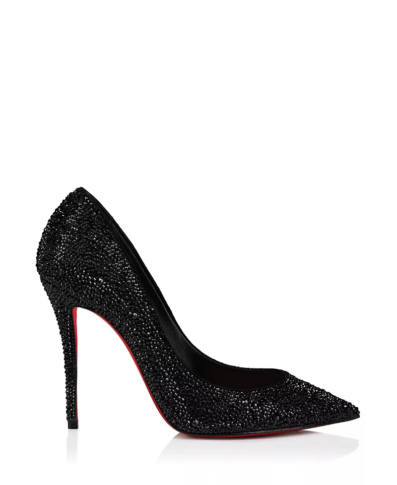 Christian Louboutin Women's La Pigalle Strass Pumps