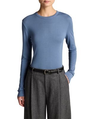 Essential Long Sleeve Crewneck Tee