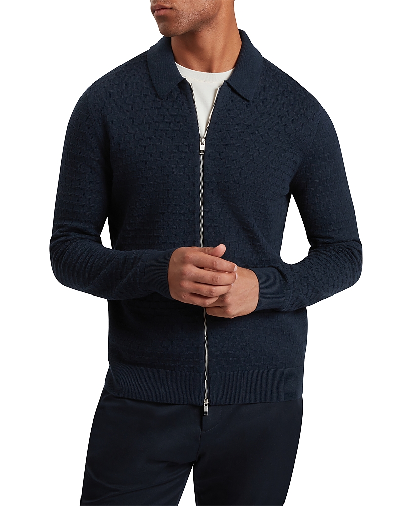 Ted Baker Latto Long Sleeve T Stitch Zip Jacket