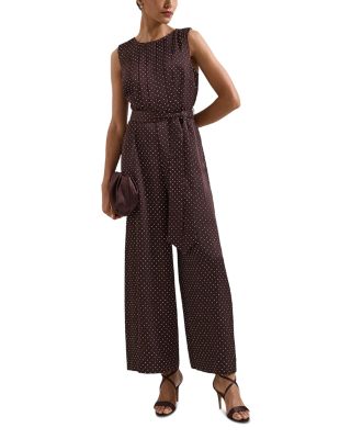 Janine Sleeveless Straight Leg Jumpsuit