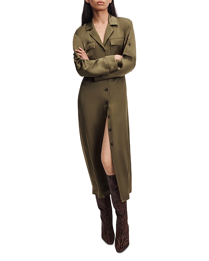 rag & bone Sonny Silk Collared Shirt Dress