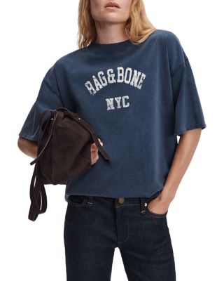 University Alex Cotton Logo Tee