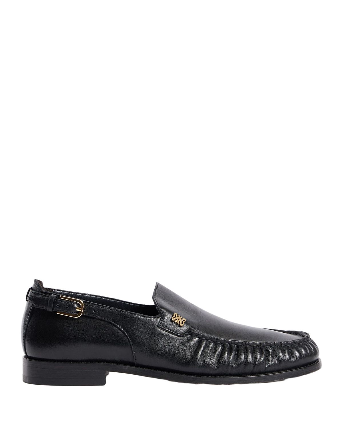 Sandro Women's Leather Buckle Loafers