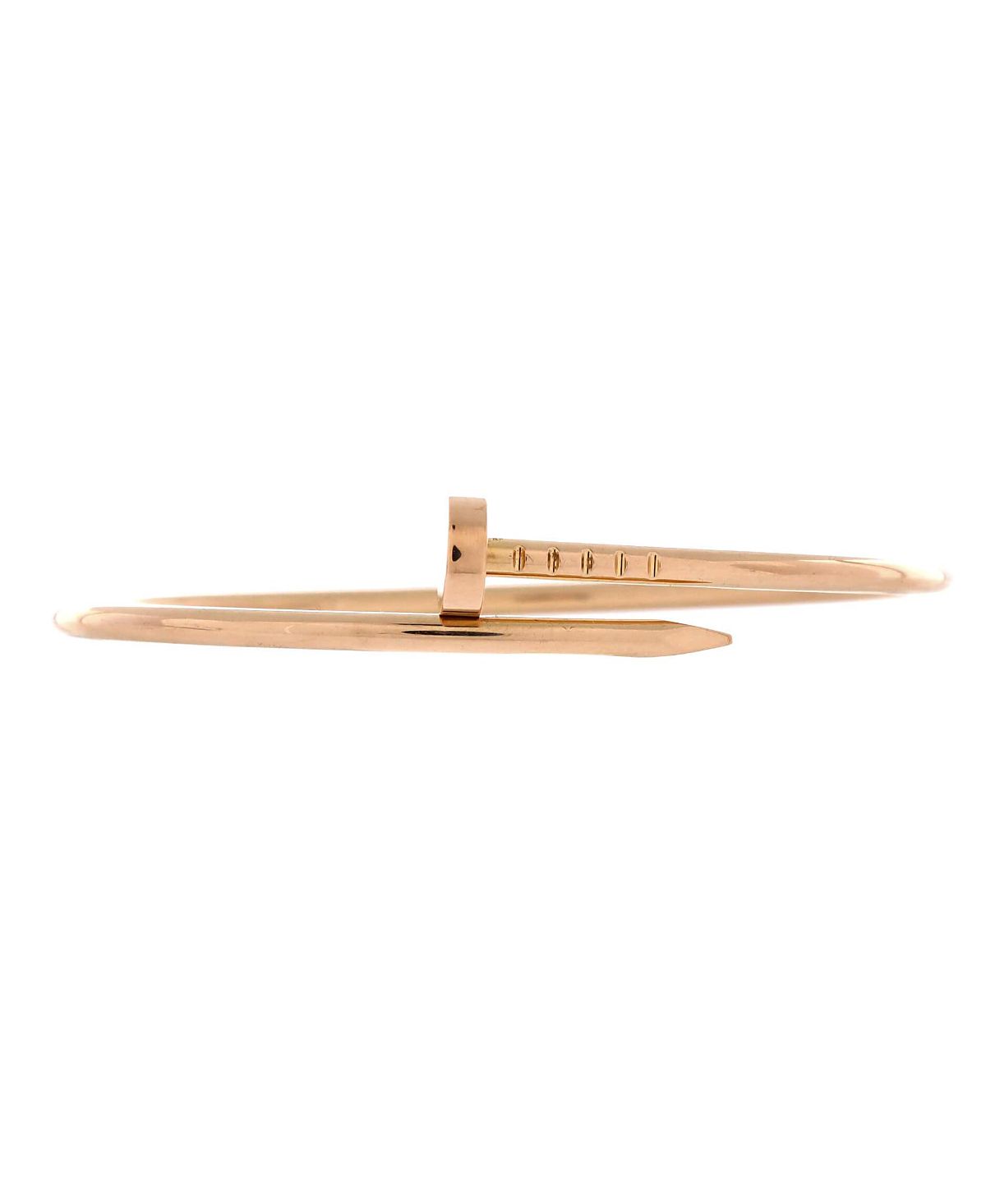 Pre-Owned Cartier Small Juste un Clou Bracelet 18K Rose Gold