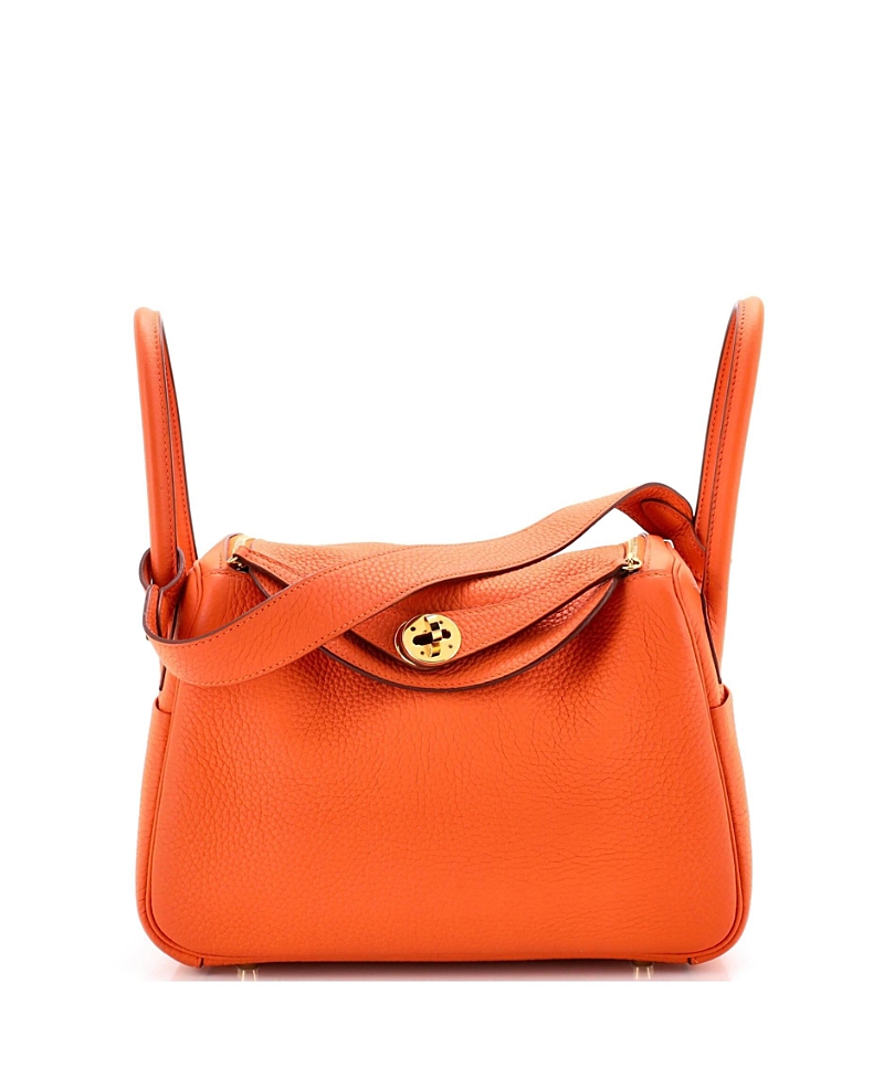 Pre-Owned HERMES 26 Lindy Bag Clemence