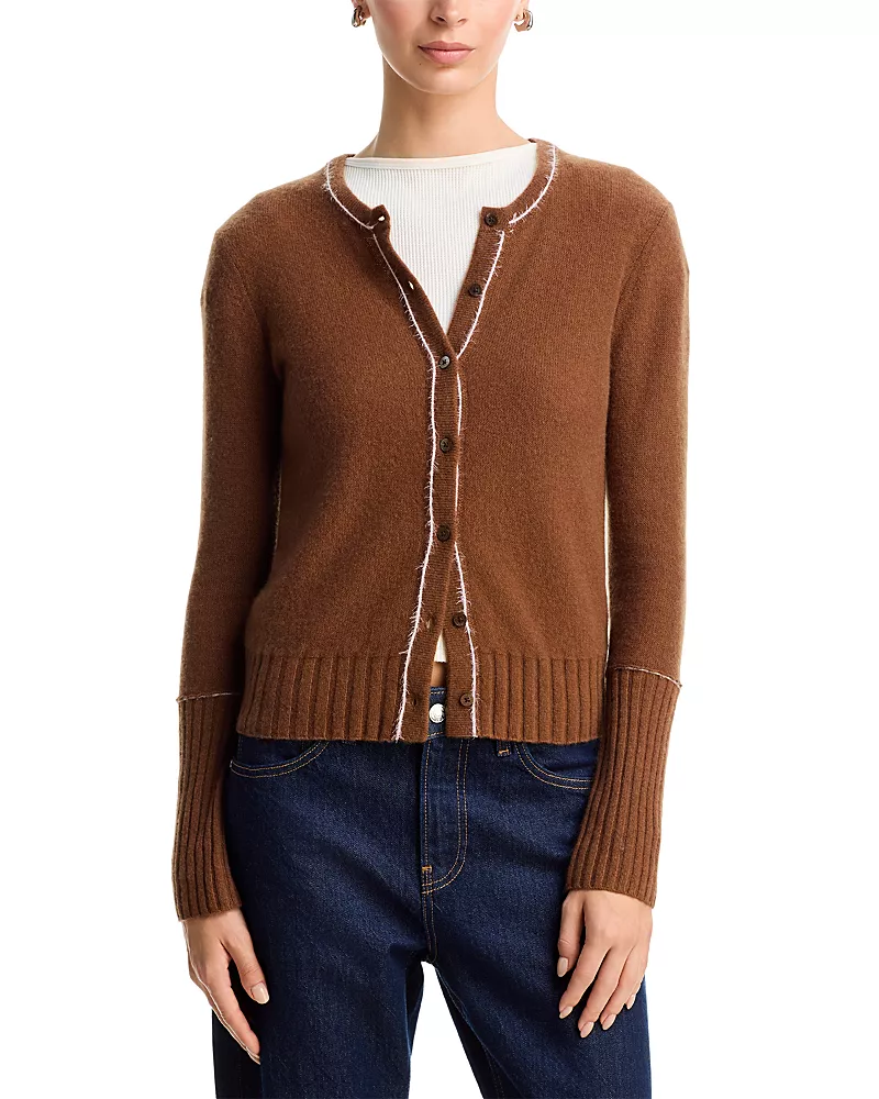 Guest in Residence Cashmere Flurry Jane Cardigan Sweater