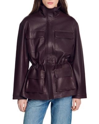 John Oversized Leather Jacket