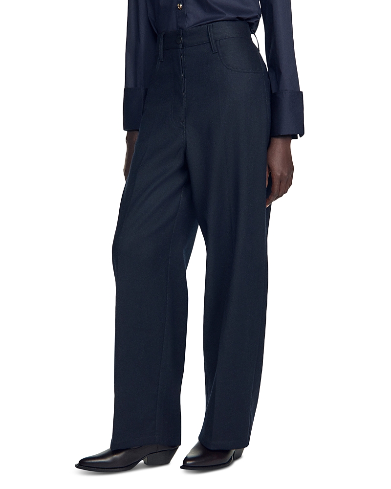 Sandro Spirit Barrel Leg Pants