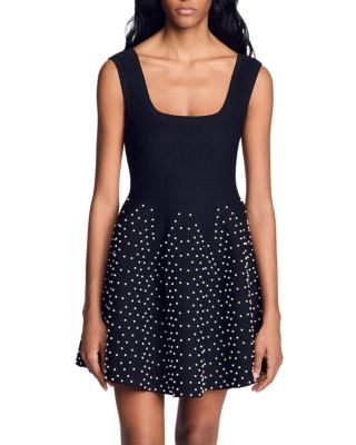 Sunniva Embellished Mini Dress