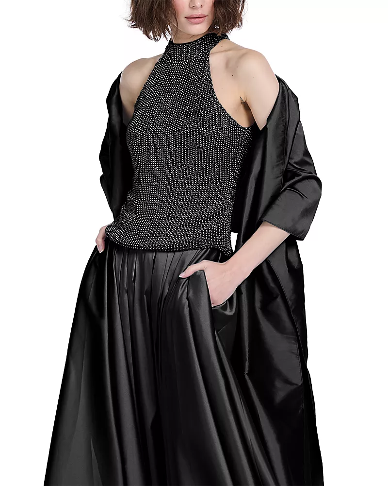 Emily Shalant Long Satin Stole