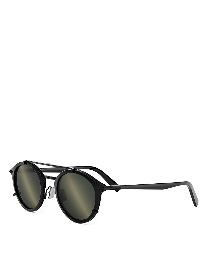 Dior DiorBlackSuit R7U Round Sunglasses, 50mm