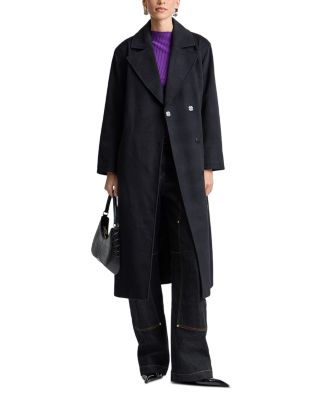 Slouchy Belted Coat - thumbnail 5