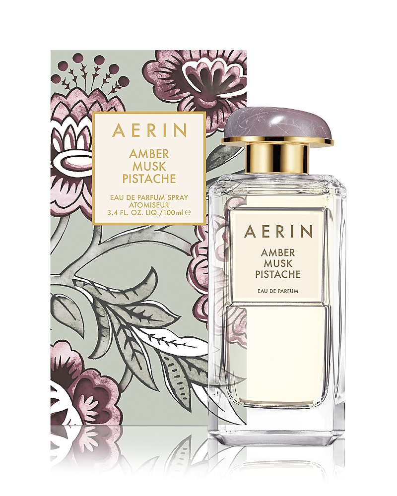 Aerin Amber Musk Pistache Eau De Parfum Spray 3.4 Oz. In Transparent