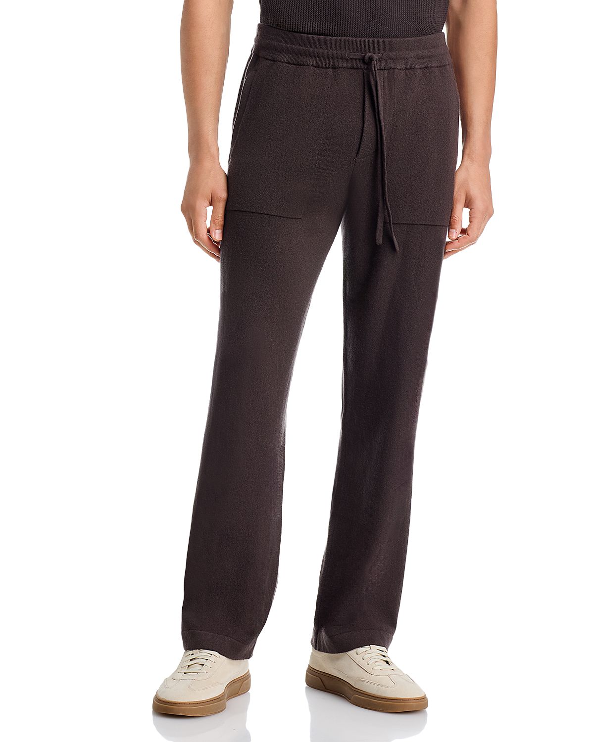 Vince Wool & Cashmere Drawstring Pocket Track Pants