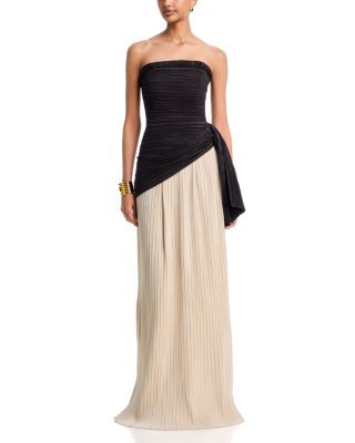 Laia Bustier Strapless Maxi Dress