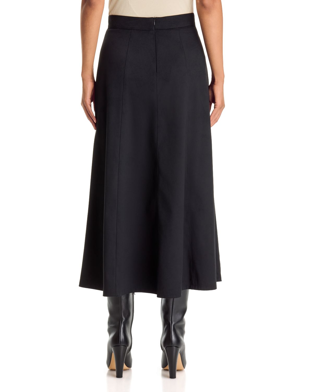 Emmsamba Flared Midi Skirt thumbnail 3