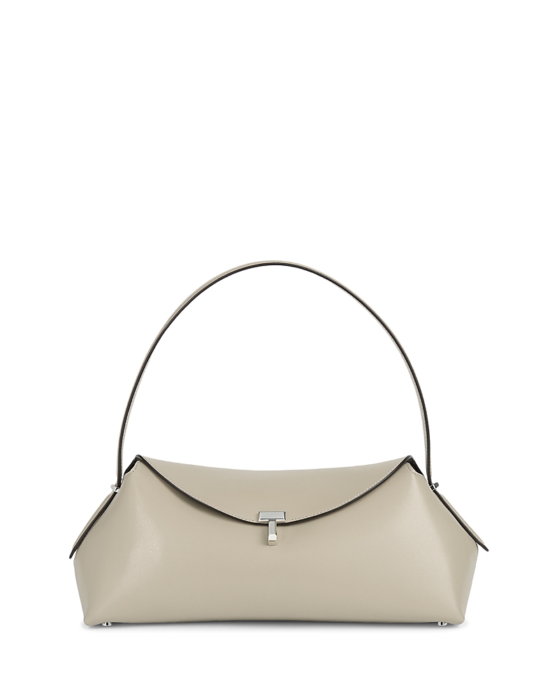 Toteme T-Lock Leather Top Handle Bag · NO SIZE