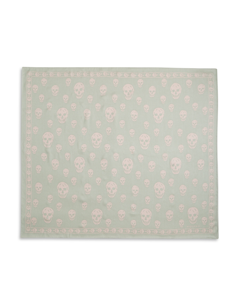 Mcqueen Skull Silk Scarf · OS