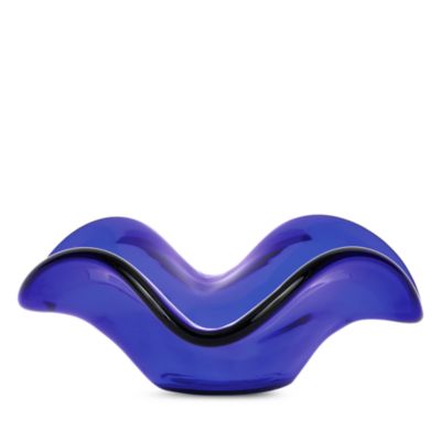 Hibiscus Cobalt Small Bowl