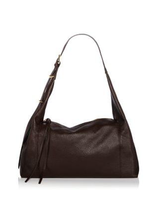 Large Leather Shoulder Bag - Exclusive