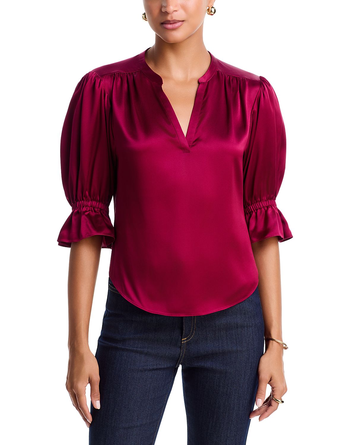 Cinq a Sept Fiona Silk Top