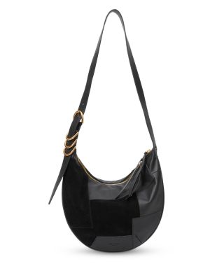 Mercer Medium Patent Leather Hobo Bag