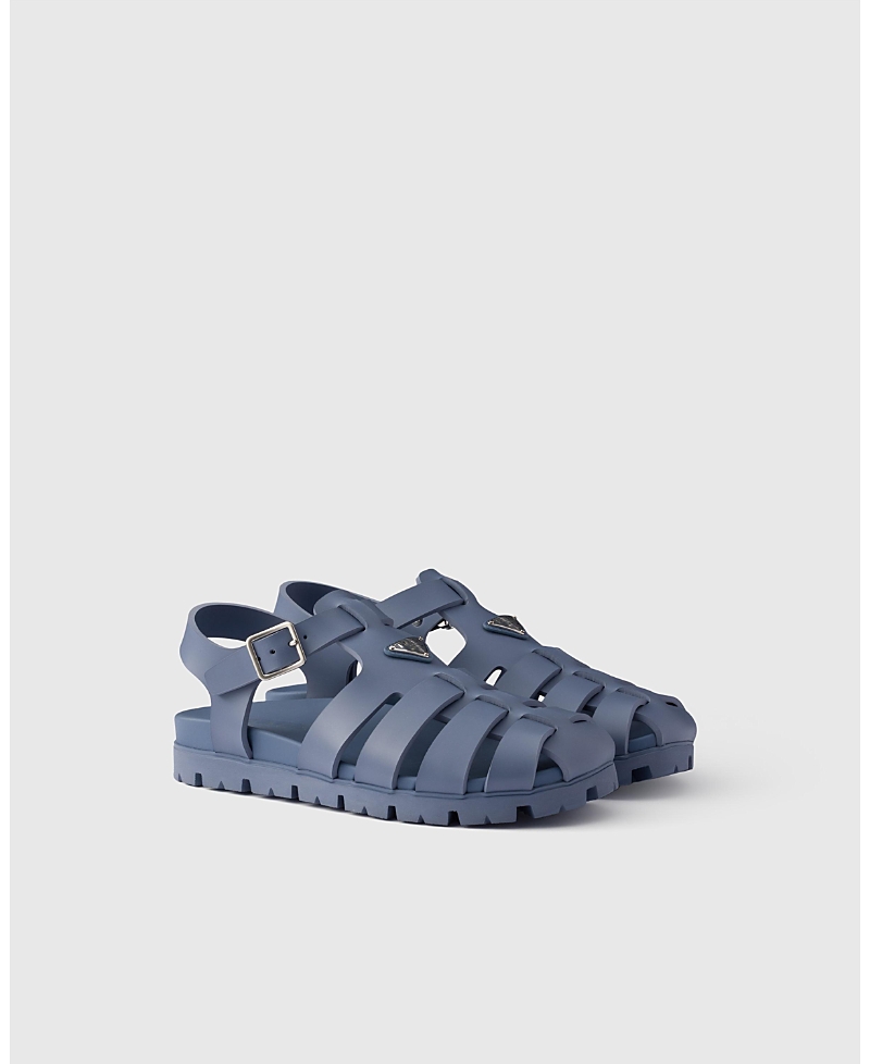 Prada Men's Rubber Fisherman Sandals