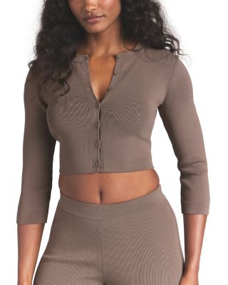 Refined Knit Crop Cardigan