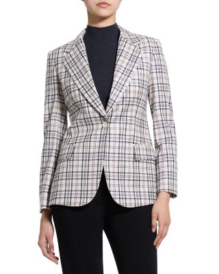 Lynnia Wool Tailored Blazer