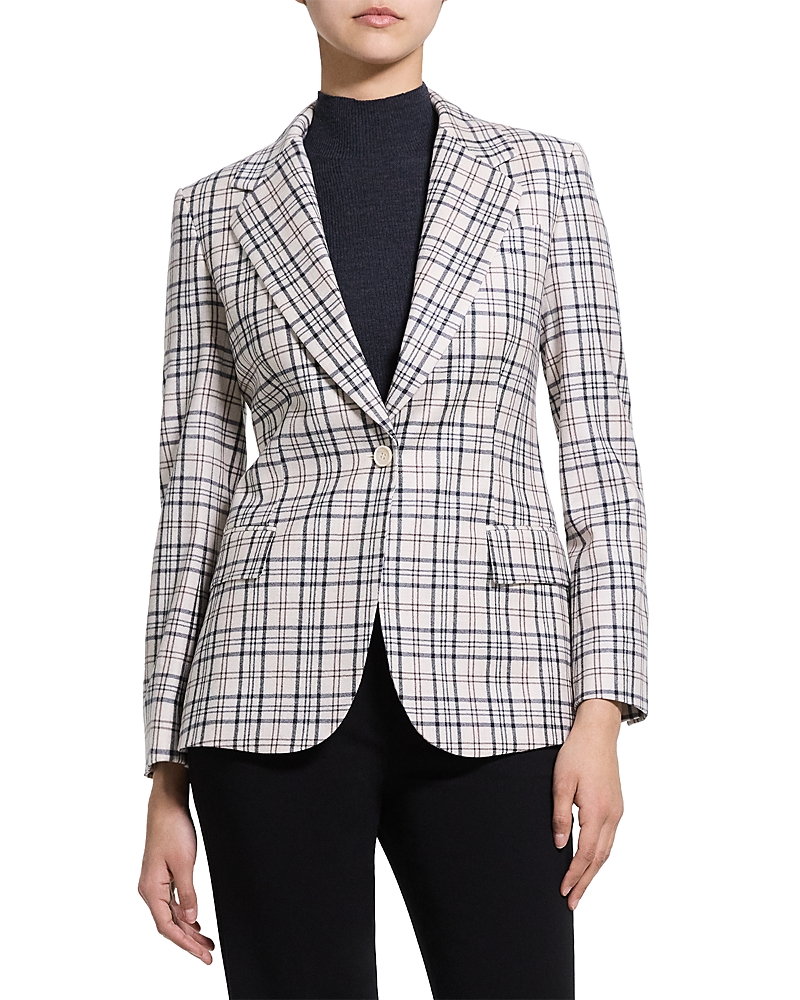 Theory Lynnia Wool Tailored Blazer