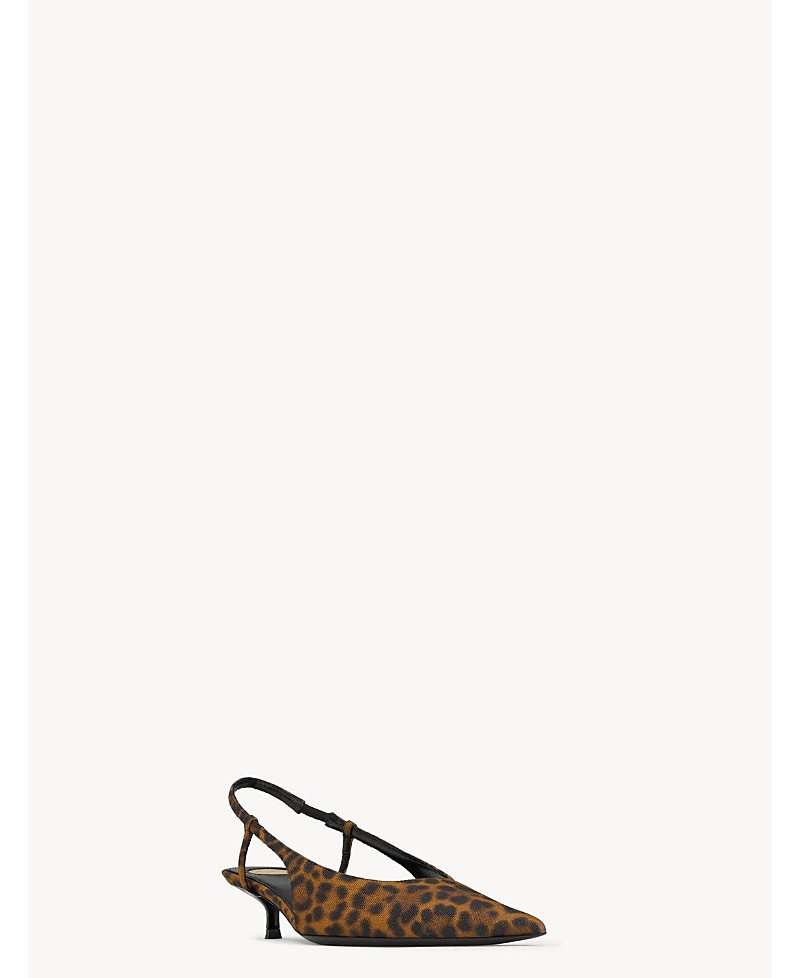 Saint Laurent Women's Secret Slingback Pumps