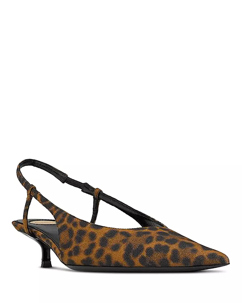 Saint Laurent Women's Secret Slingback Pumps