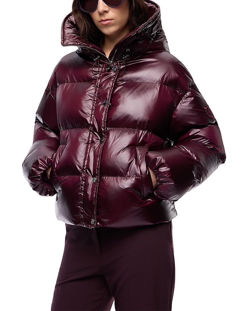 Pinko Impasto Technical Canvas Padded Jacket