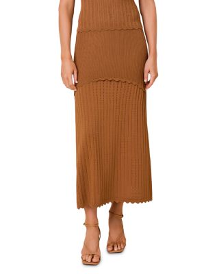 The Amara Ribbed Knit Skirt