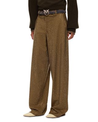 Solopaca Embellished Wide Leg Pants